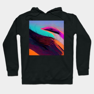 Vibrant Lines #5 Hoodie